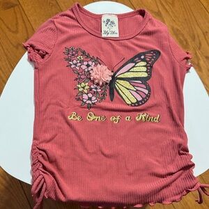 Lily Bleu Pink Butterfly Tee